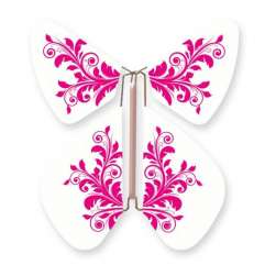 Papillon Fleur Baroque Fushia